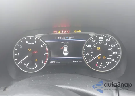 2020 Nissan Sentra Sv Xtronic Cvt z USA, uszkodzony, nr VIN 3N1AB8CV9LY306731